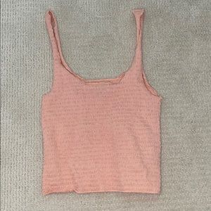 peach crop top